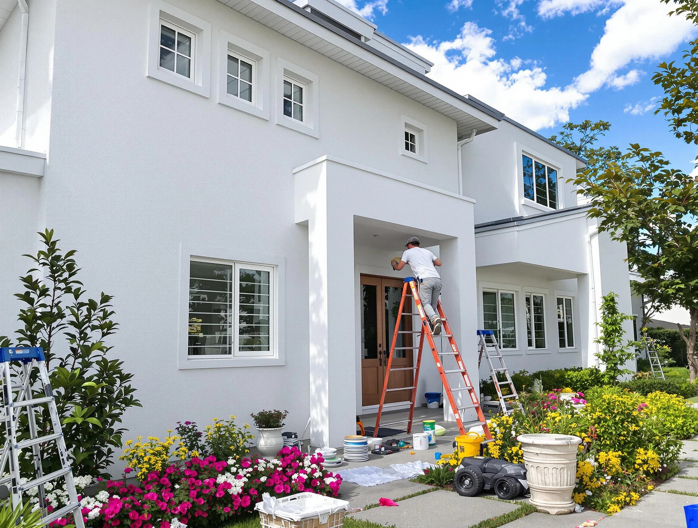 Gold Canyon House Painters team delivering a fresh exterior coat in Gold Canyon, AZ